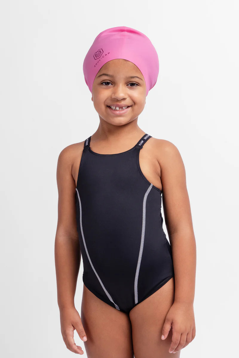 Kids Swim Cap – Comfortable Youth Swimming Cap for Pool & Lessons