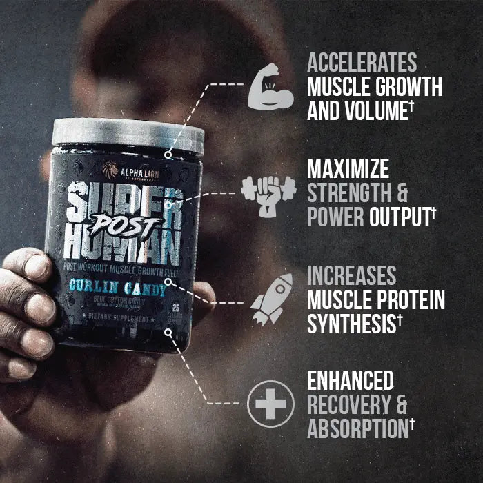 SUPERHUMAN Post Workout Muscle Recovery Supplement Performance Blend