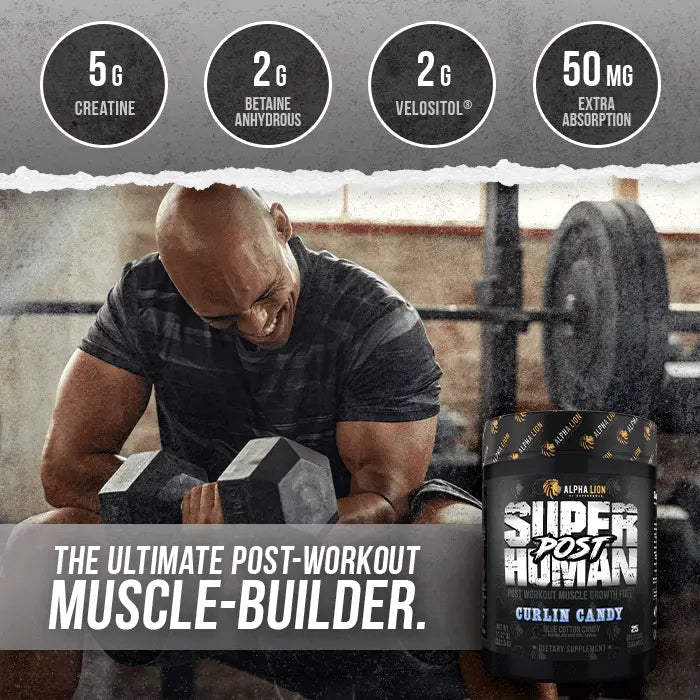 SUPERHUMAN Post Workout Muscle Recovery Supplement Performance Blend