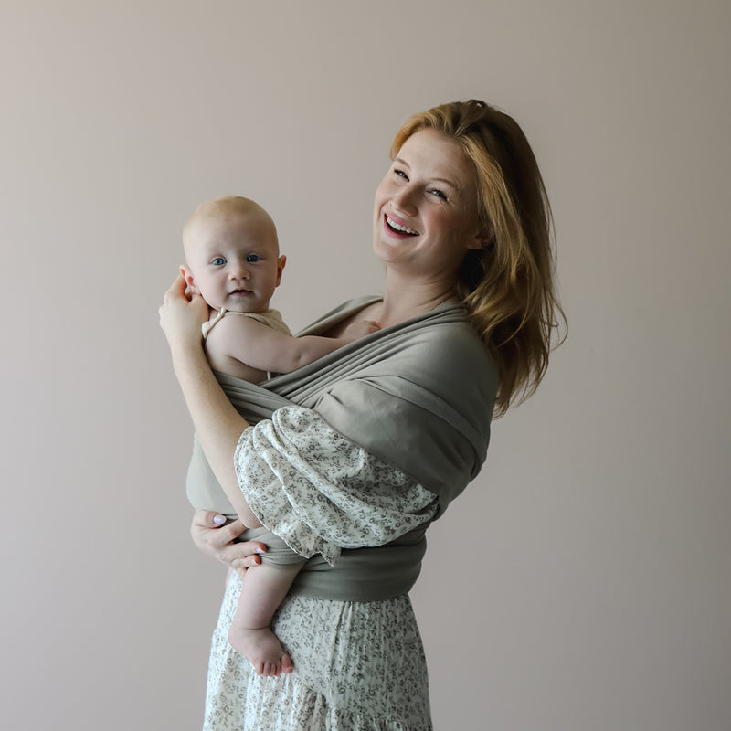 Snuggle Me Baby Wrap Birch – Soft Breathable Infant Carrier