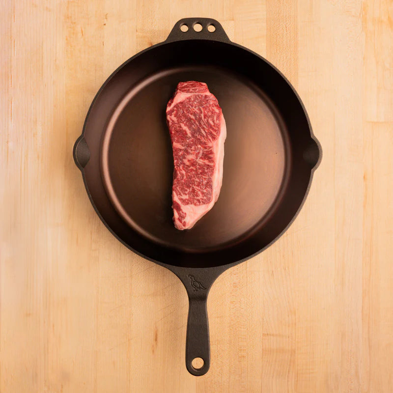 Wagyu New York Strip Steak Premium A5 Quality Rich Marbled Beef Cut
