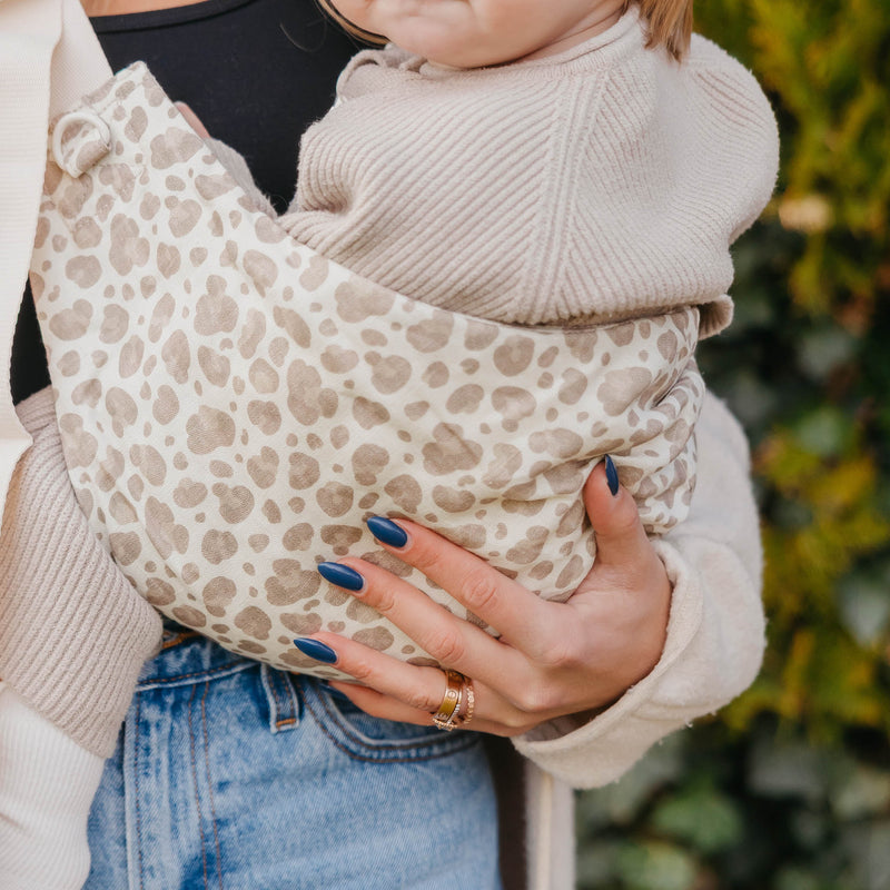 Everyday Sling Carrier Neutral Leopard – Soft Baby Wrap