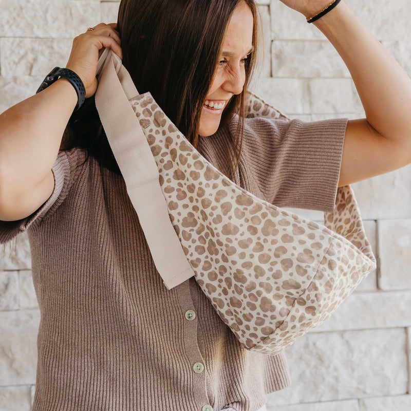 Everyday Sling Carrier Neutral Leopard – Soft Baby Wrap