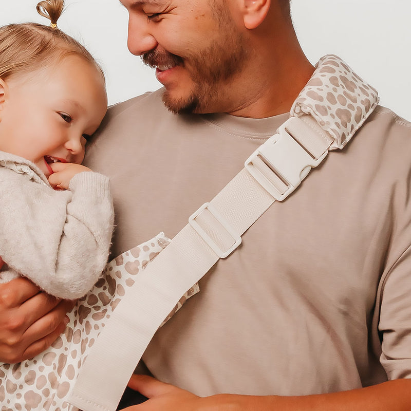 Everyday Sling Carrier Neutral Leopard – Soft Baby Wrap