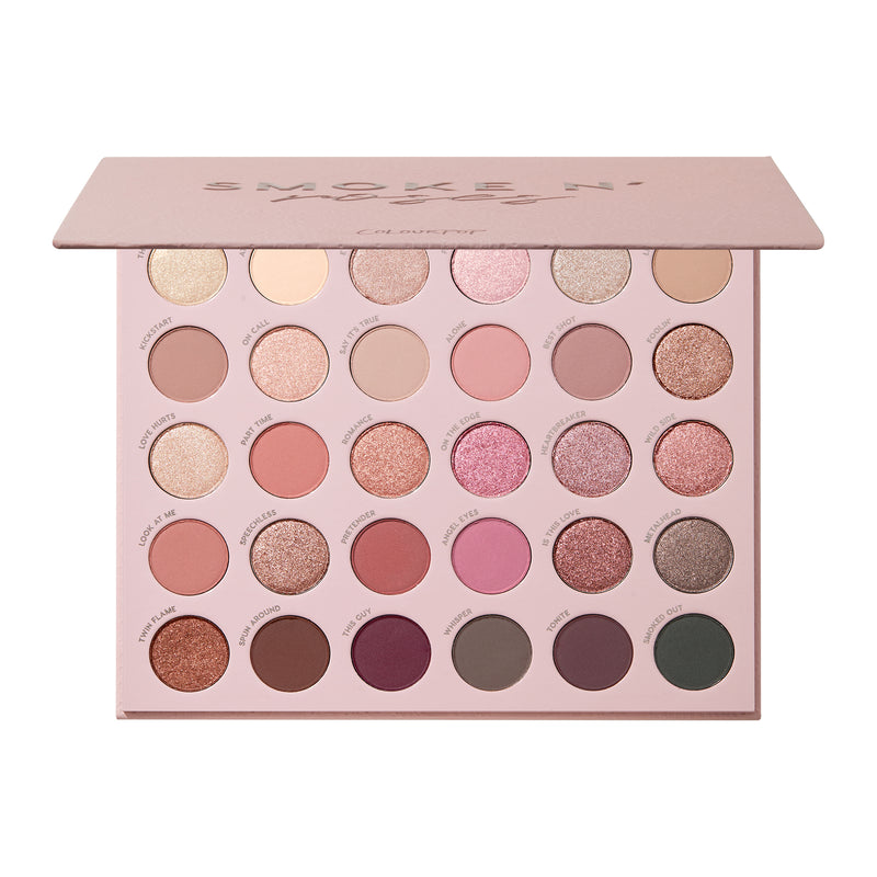 Smoke 'N Roses Makeup Palette | Smoky & Rosy Shades Collection