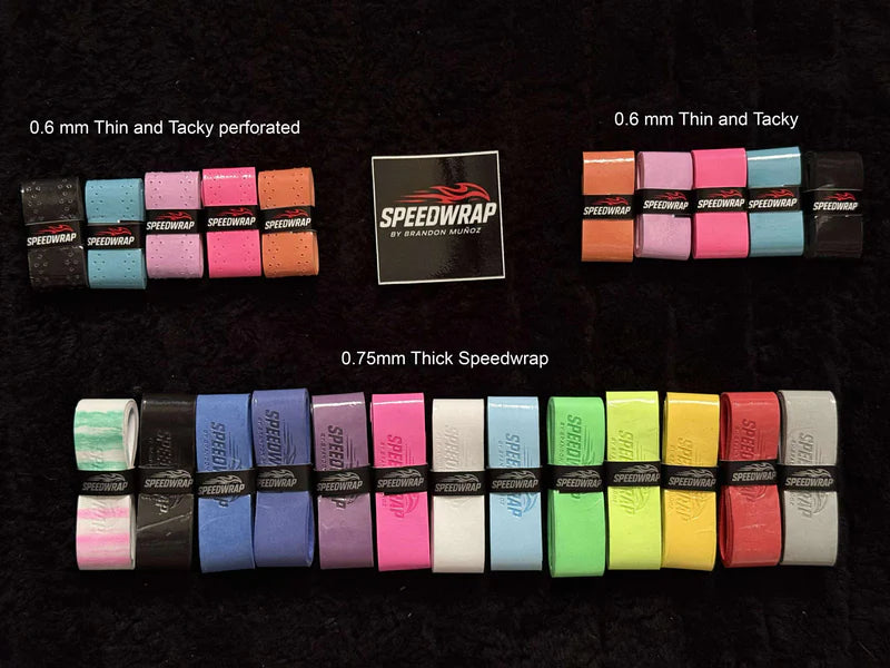 SpeedWrap by Brandon Muñoz – Tennis Grip Finishing Wrap