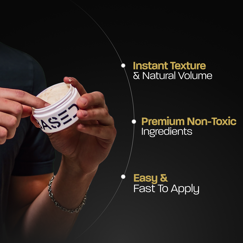 Hair Clay Matte Finish Strong Hold Texturizing Hair Styling Product