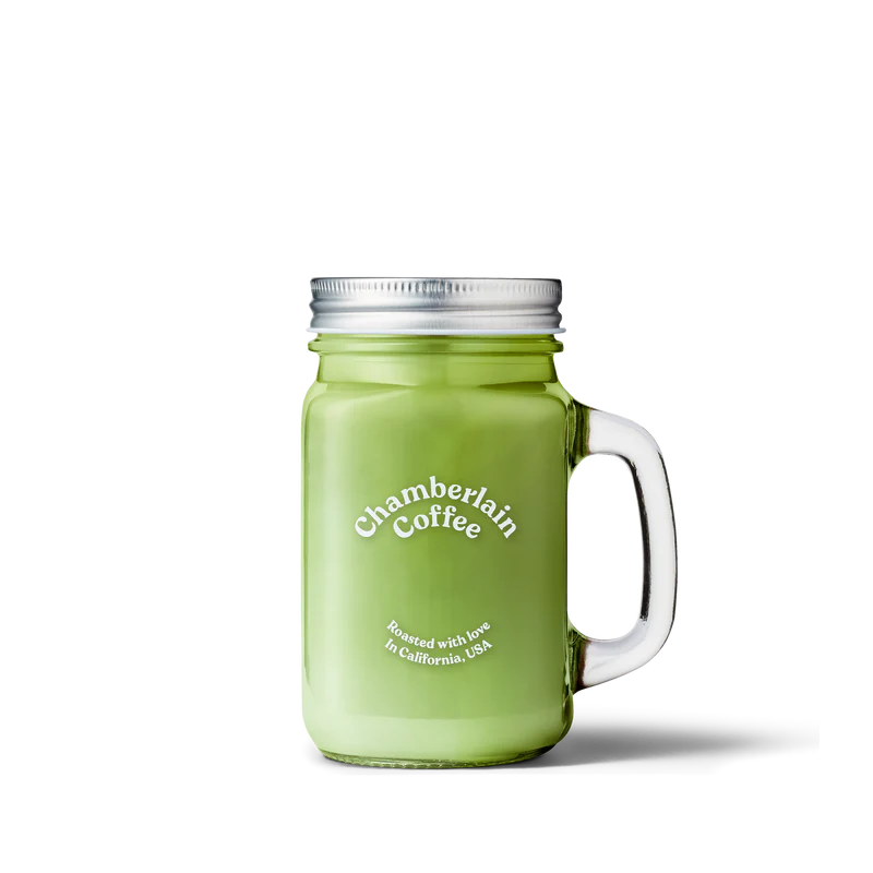 Square Cold Brew Mason Jar Coffee Maker with Reusable Filter & Lid