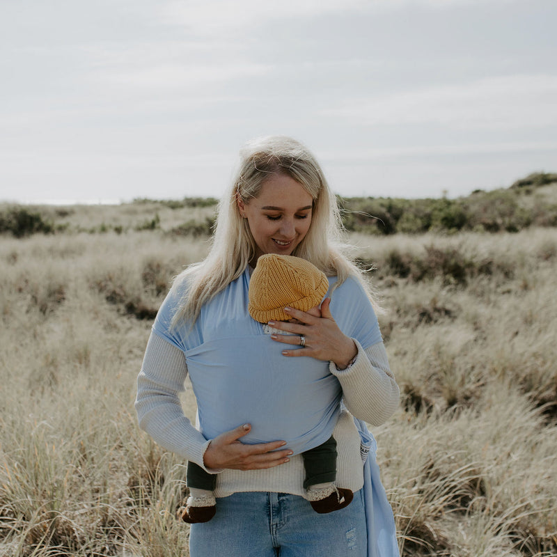 Breeze Stretchy Baby Wrap Carrier – Soft Breathable Infant Sling