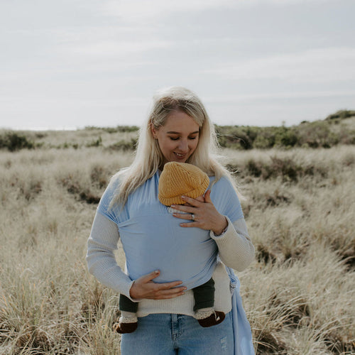 Breeze Stretchy Baby Wrap Carrier – Soft Breathable Infant Sling