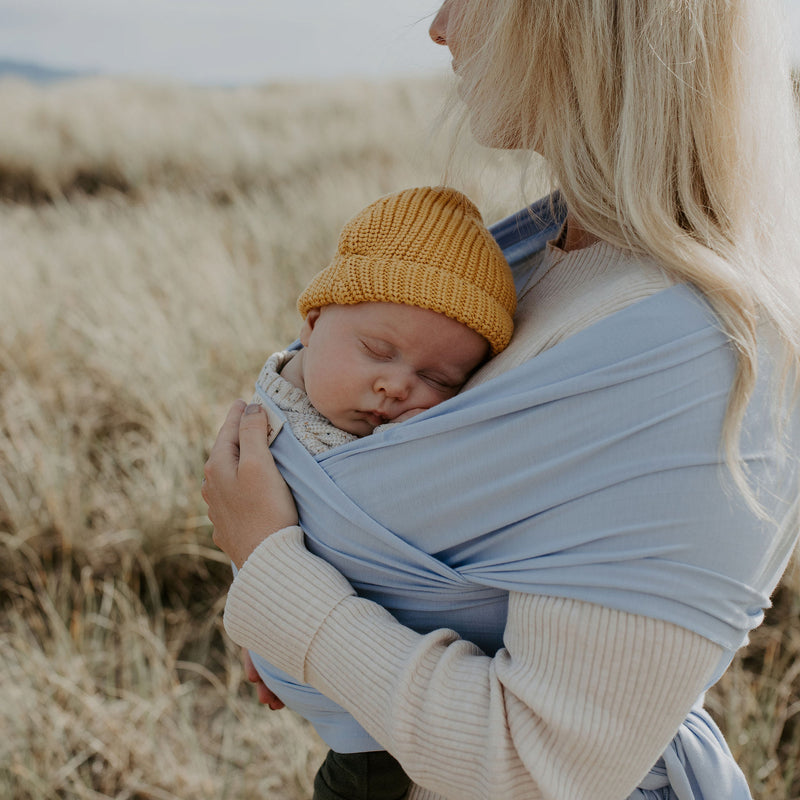 Breeze Stretchy Baby Wrap Carrier – Soft Breathable Infant Sling