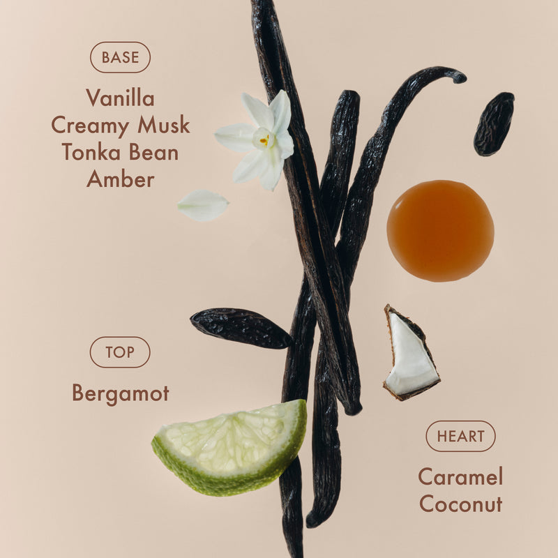 Sunlit Vanilla™ Eau de Parfum Travel Size – Warm Sweet Floral Scent