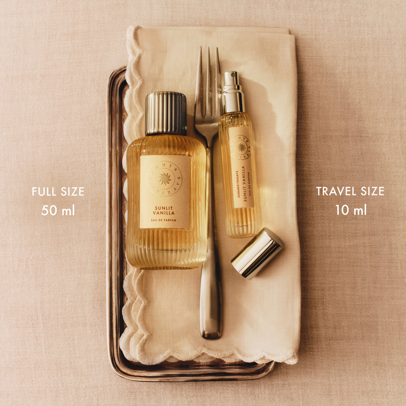 Sunlit Vanilla™ Eau de Parfum Travel Size – Warm Sweet Floral Scent