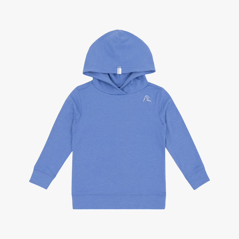 Lil Hesi Performance Hoodie Heather Lavender Blue Athletic Pullover