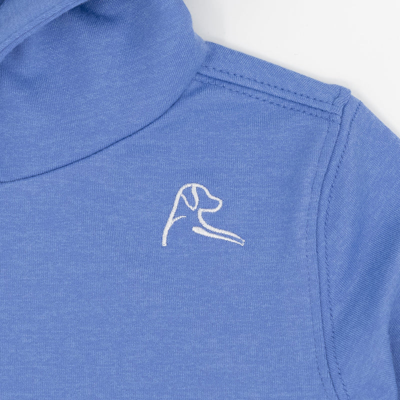 Lil Hesi Performance Hoodie Heather Lavender Blue Athletic Pullover