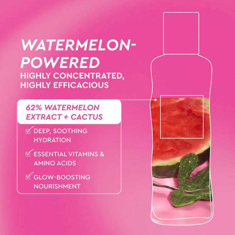 Watermelon Glow PHA+BHA Pore-Tight Toner – Exfoliating Hydrating Glow
