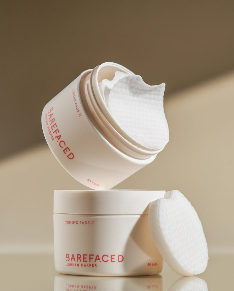 Toning Pads II Exfoliating Facial Pads Smooth Bright Clear Skin