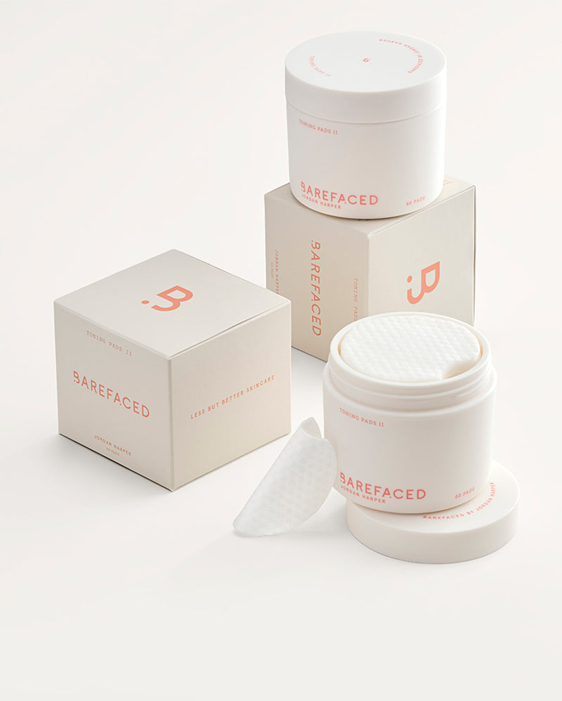 Toning Pads II Exfoliating Facial Pads Smooth Bright Clear Skin