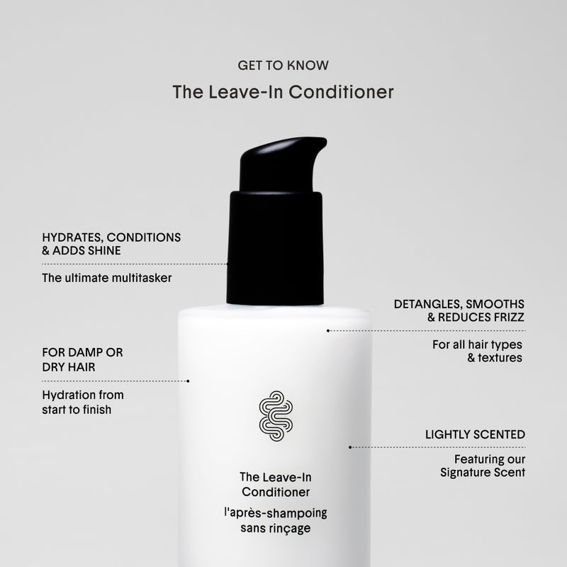 The Leave-In Conditioner Hydrating Detangling Smooth Soft Hair Care