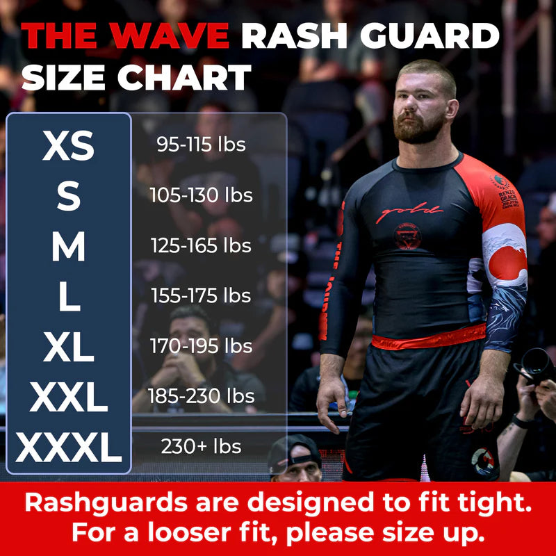 The Wave Rash Guard – Long Sleeve Performance Swim Shirt