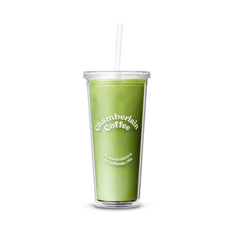Transparent Tumbler Reusable Clear Drinking Cup for Hot & Cold Beverages