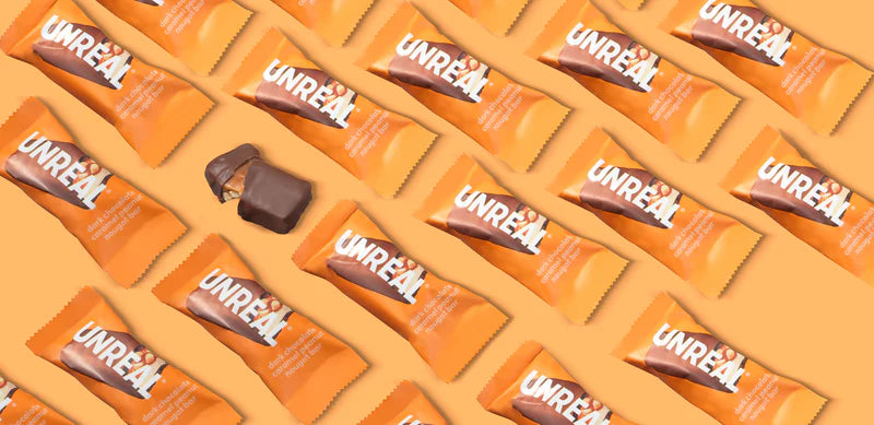 Dark Chocolate Caramel Peanut Nougat Bars Grab & Go Snack Box Pack