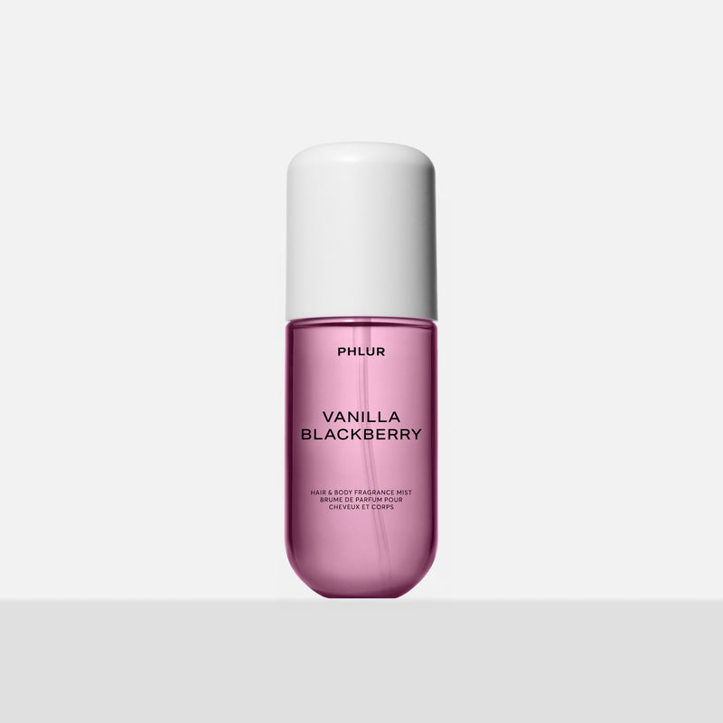 Vanilla Blackberry Travel Size Body Mist – Sweet Fruity Floral Fragrance