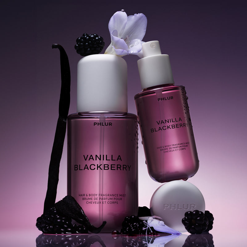 Vanilla Blackberry Travel Size Body Mist – Sweet Fruity Floral Fragrance