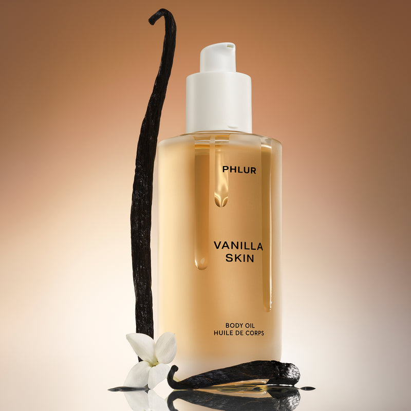 Vanilla Skin Body Oil Hydrating Glow Moisturizing Lightweight Care