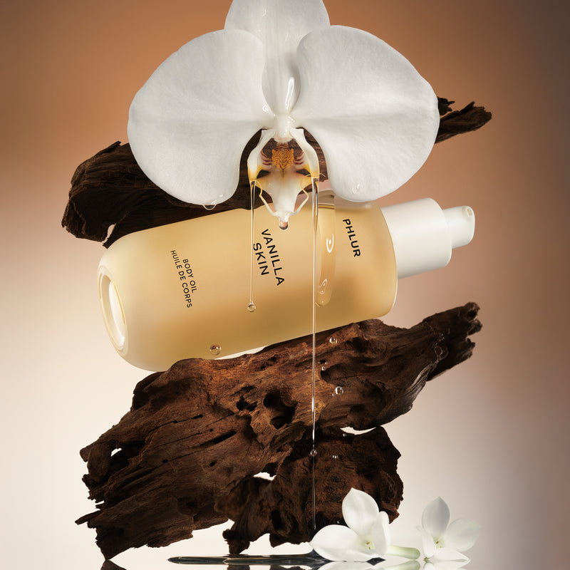 Vanilla Skin Body Oil Hydrating Glow Moisturizing Lightweight Care