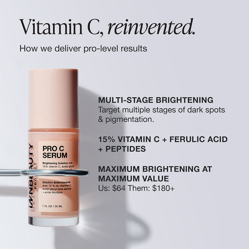Pro C Serum – Brightening Vitamin C Facial Serum for Radiant Skin