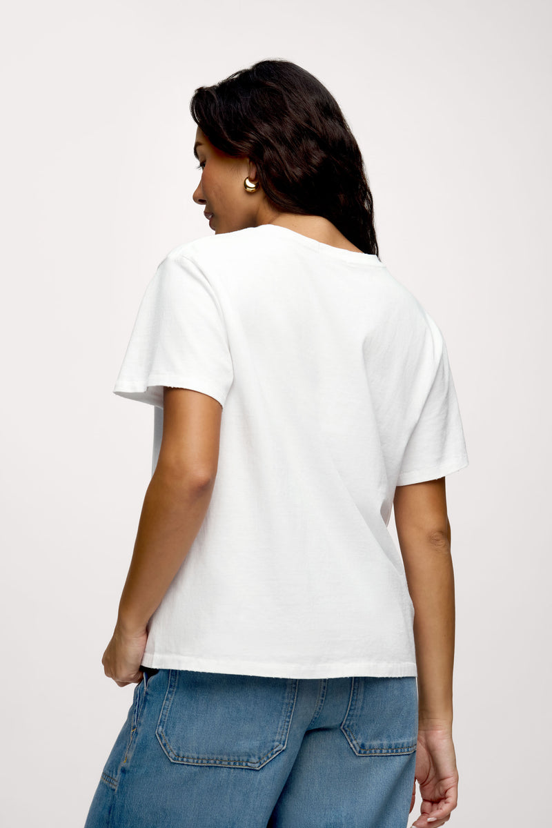 Vintage Cotton Everyday T-Shirt White Classic Soft Casual Comfort Tee