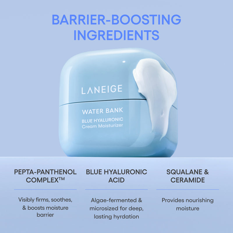 Water Bank Blue Hyaluronic Cream Moisturizer – Deep Hydration Skin Care