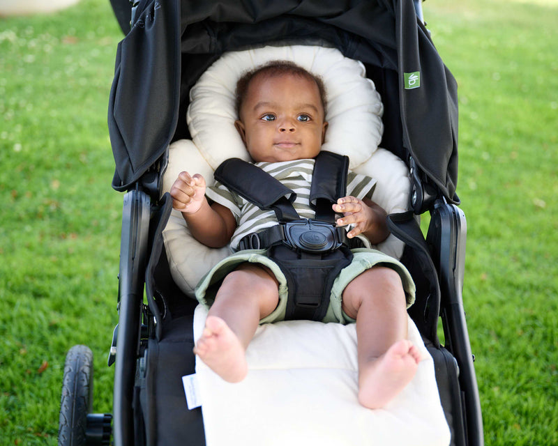 Organic Cotton Infant Insert – Soft Newborn Baby Carrier Support Pad