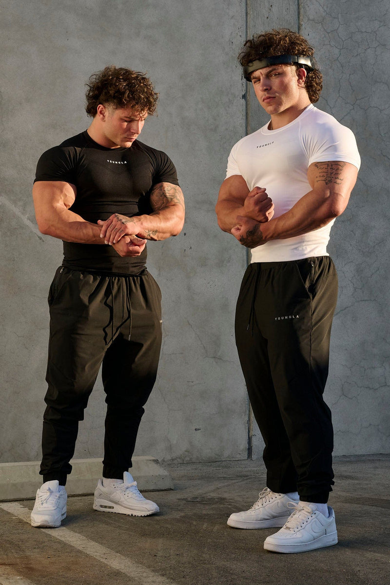 SuperVillain 475 Compression Tee Performance Athletic Fit Training Shirt