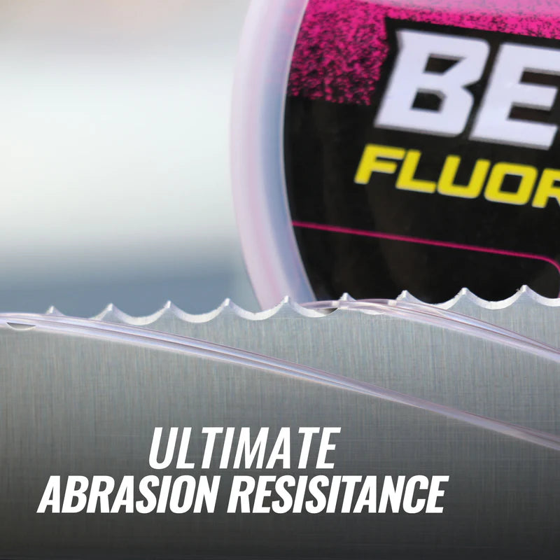 Beyond Fluorocarbon Leader Material 50YD – Pink or Clear
