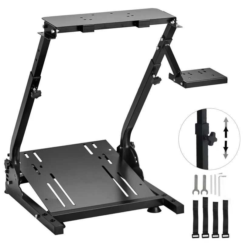 VEVOR Racing Simulator Steering Wheel Stand for Logitech Thrustmaster Fanatec
