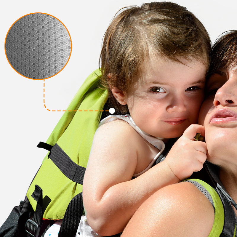 Besrey Baby Backpack Carrier – 3-Height Safety Seat Hiking Carrier