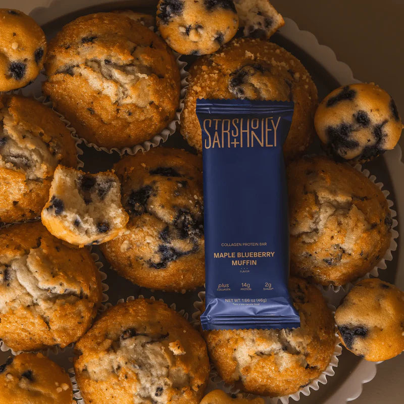 Maple Blueberry Muffin Soft Baked Fresh Gourmet Breakfast Bakery Treat