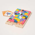 Montessori Brain Blocks Wooden Educational Puzzle Learning Toy for Kids