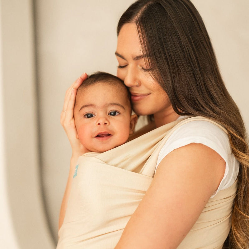 Moby Classic Baby Wrap – Sand Dollar Soft Infant Carrier