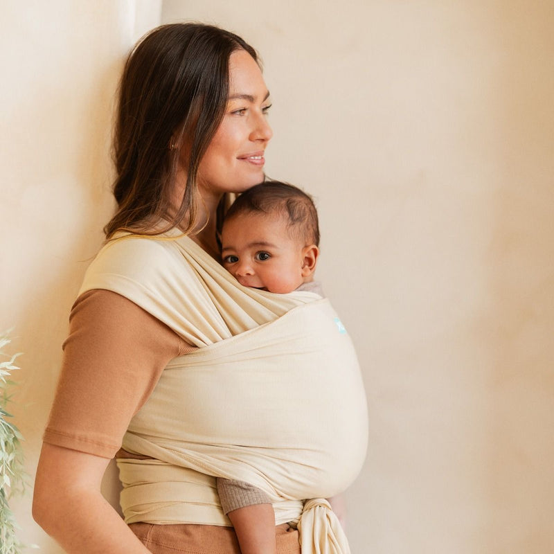 Moby Classic Baby Wrap – Sand Dollar Soft Infant Carrier