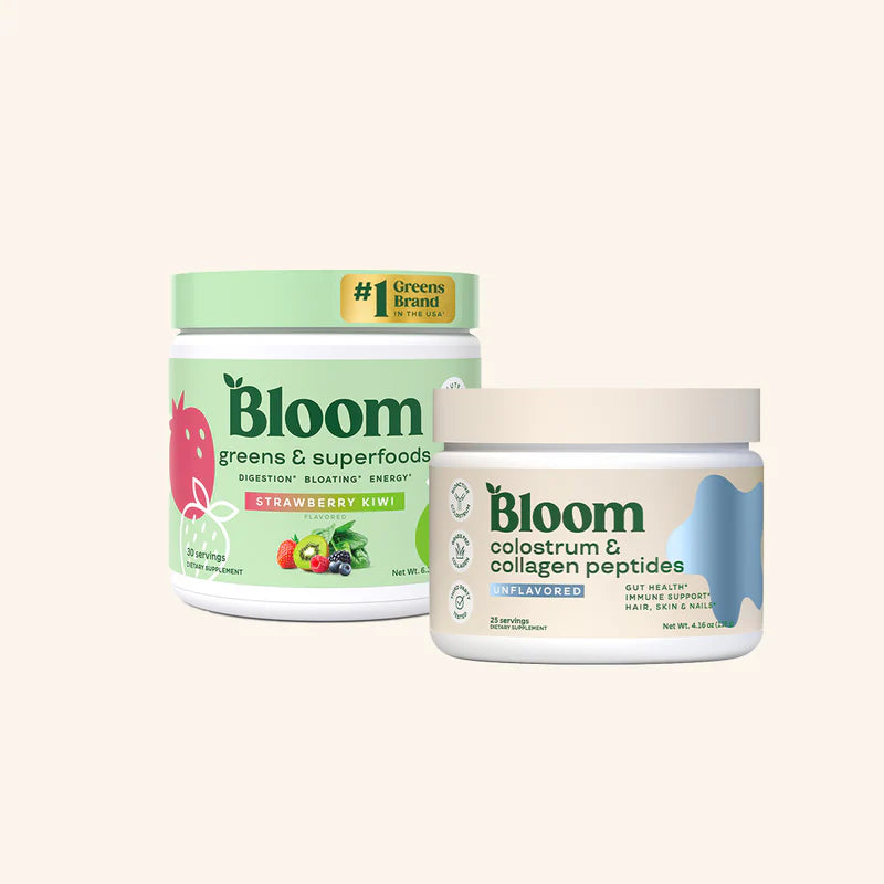 Gut Health & Beauty Duo Digestive Skin Wellness Supplement Bundle