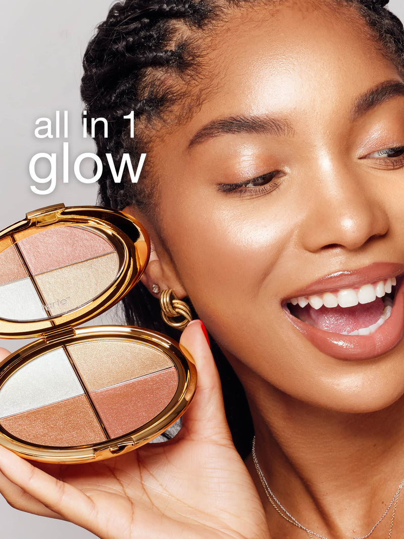 Glow Wardrobe Highlighting Eye & Cheek Palette Radiant Glow Kit