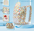 4-in-1 Multi-Functional Baby Carrier – Convertible Infant & Toddler Wrap