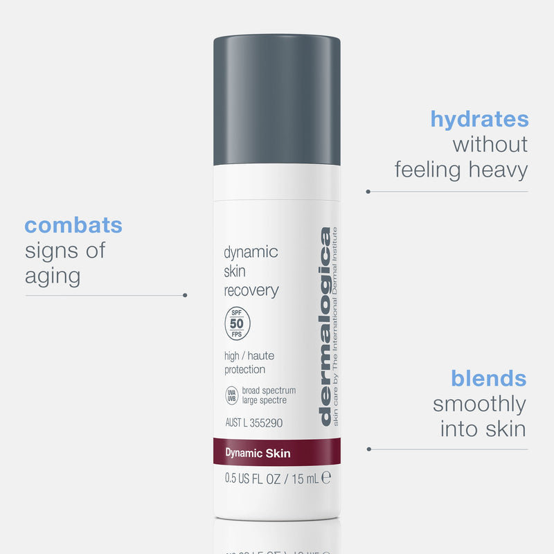 Dynamic Skin Recovery SPF50 Moisturizer Hydrating Daily Sunscreen
