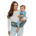 Moby Hip Seat Carrier – Heather Grey Ergonomic Toddler Support