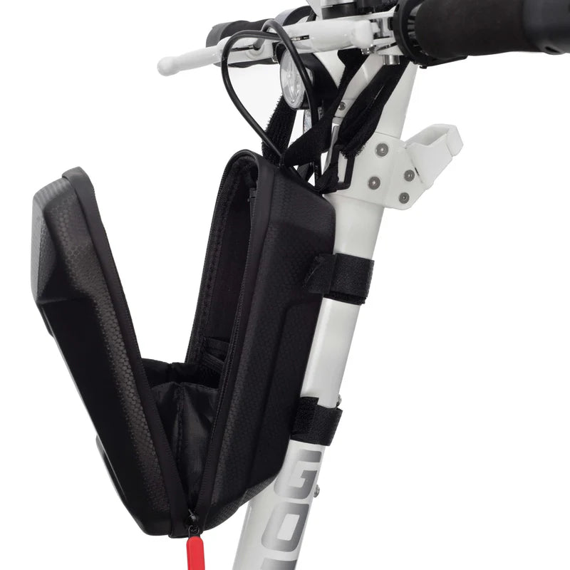 Electric Scooter & Bike Tiller Bag – Handlebar Storage Organizer