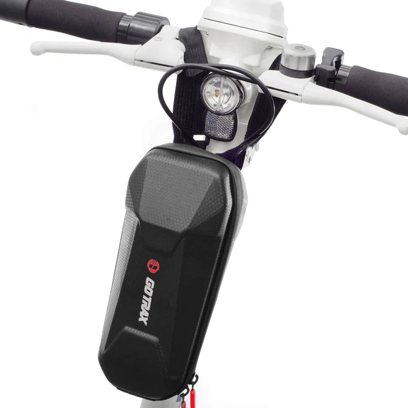Electric Scooter & Bike Tiller Bag – Handlebar Storage Organizer