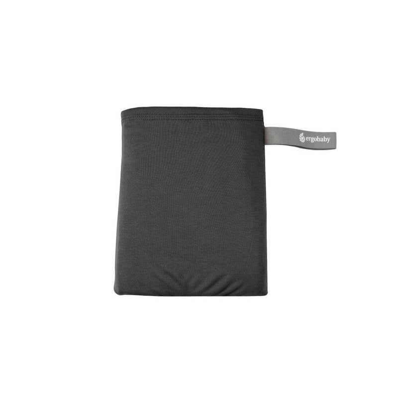 Ergobaby Aura Knit Baby Wrap – Soft Black Lightweight Carrier